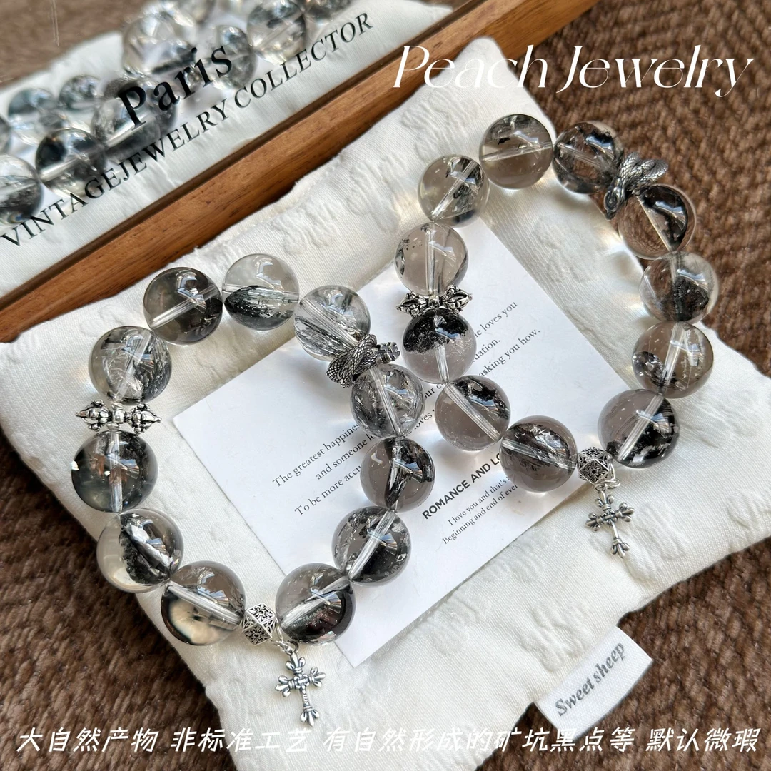 预售 S925银大颗粒闪灵钻手链 XL1096 多样性发一颜色微差