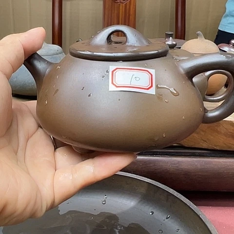 戬谷龙窑柴烧茶壶10