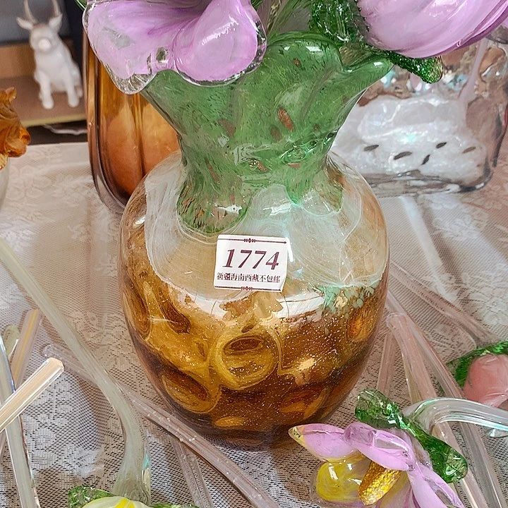 琉璃1774花瓶摆件