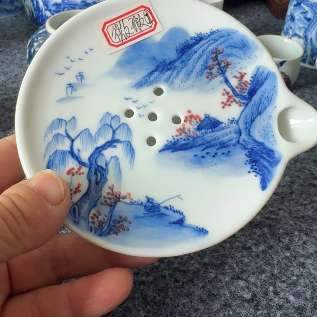 现代景德镇陶瓷手绘茶具