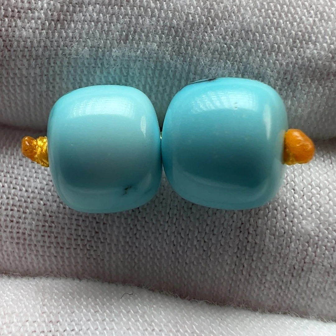 绿松石未镶嵌配饰9.4*8.2mm