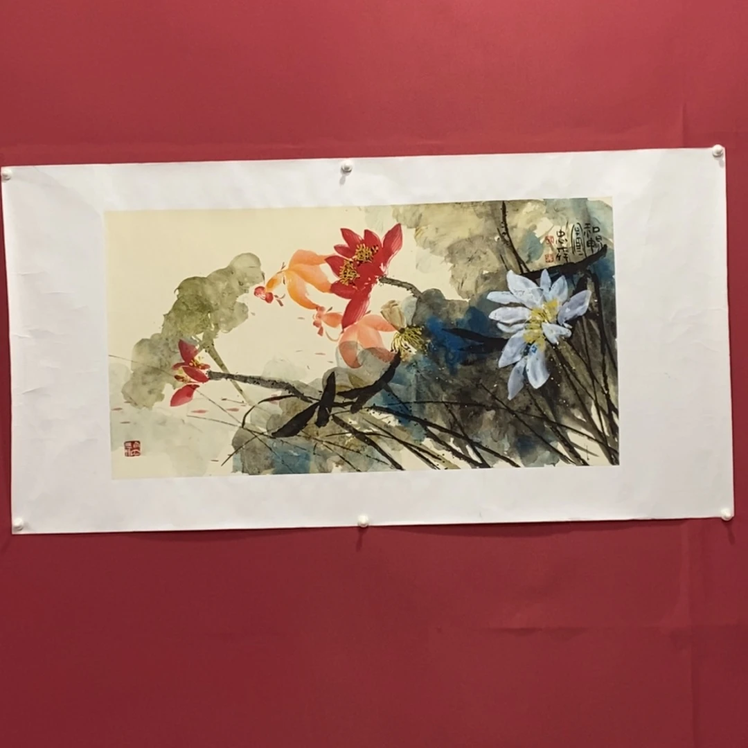 国画廖忠柳三尺精品佳作