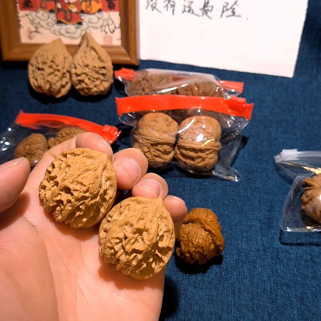 文玩核桃 老款灯笼狮子头