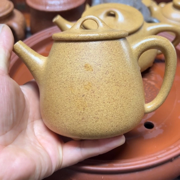 用***0茶壶紫砂宜兴原矿黄金段