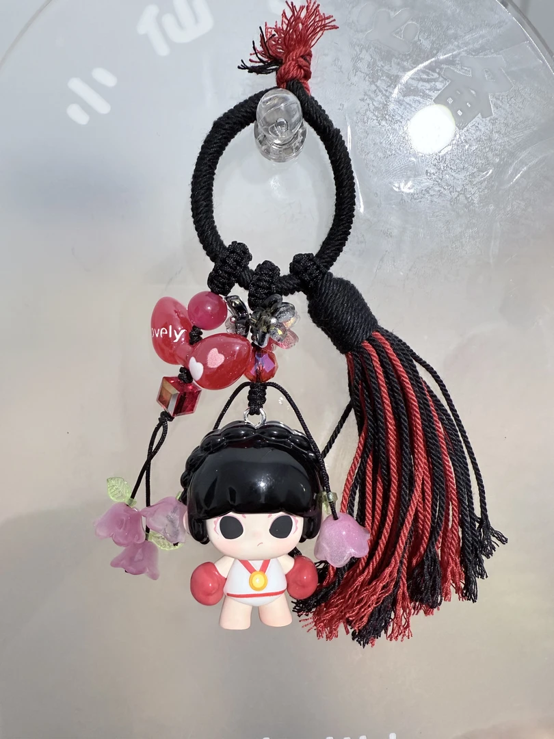 [手机链]正版萌粒潮玩diy手机链包挂