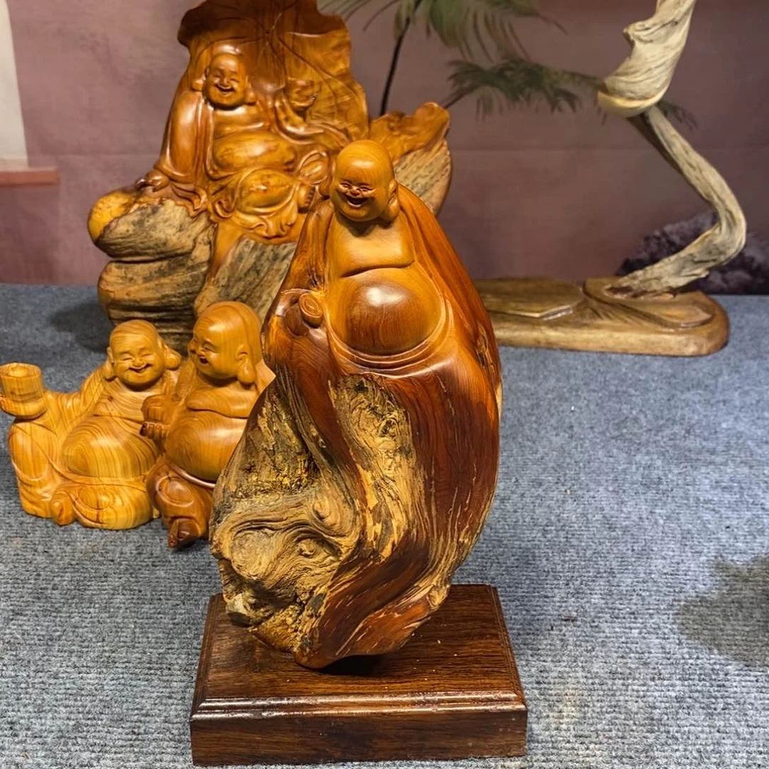 柏木（崖柏）优*根雕木雕工艺品摆件