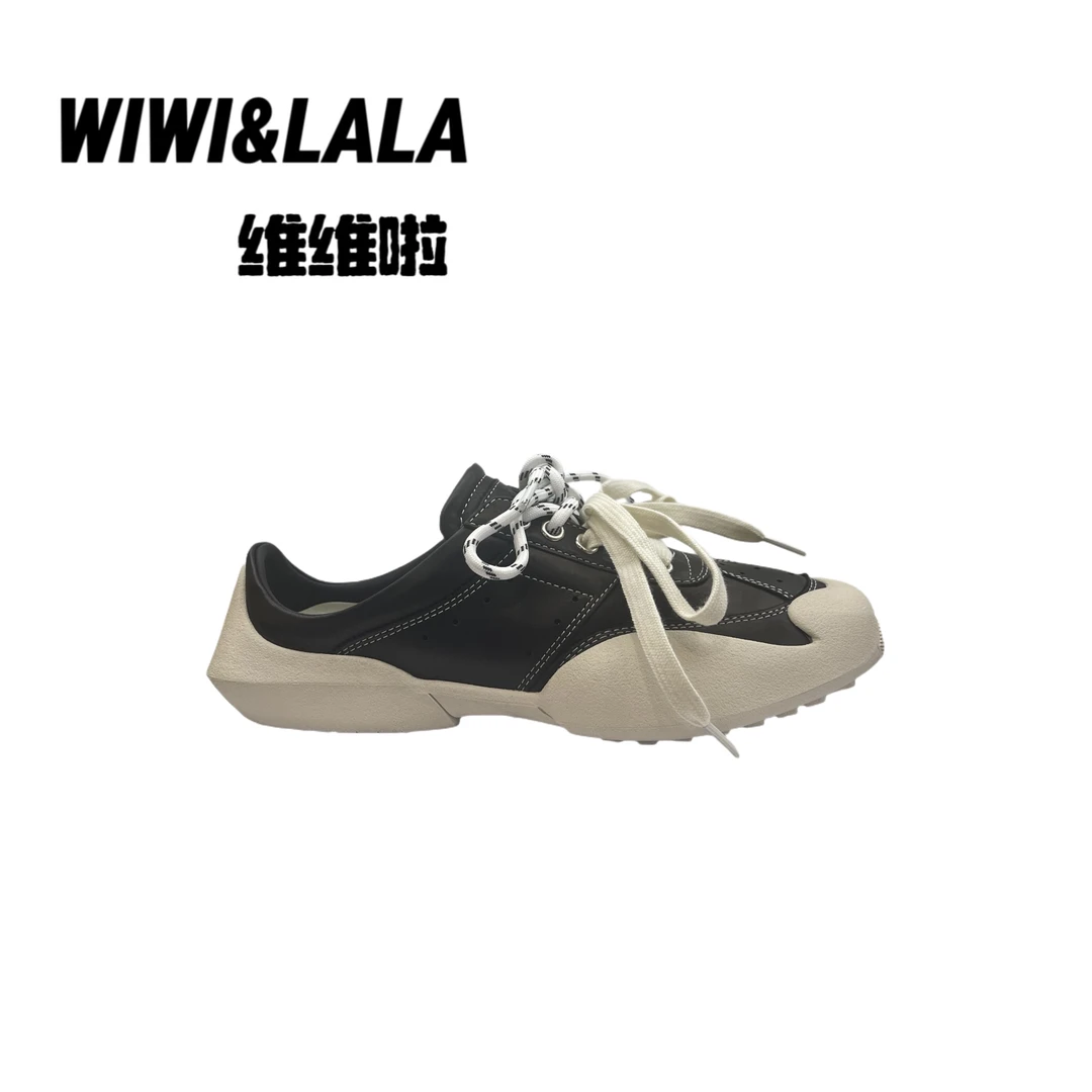 【维维啦】牛皮运动鞋休闲鞋拖555-3 女鞋半拖真皮