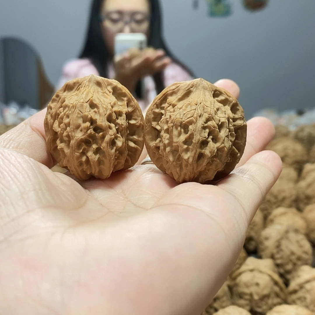文玩核桃吊坠平顶33