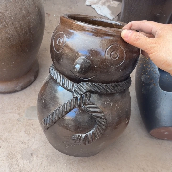 紫砂花盆口径12/25有孔