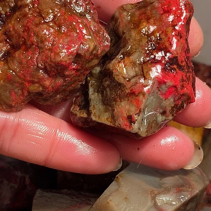 昌化石a***d浙江昌化鸡血石