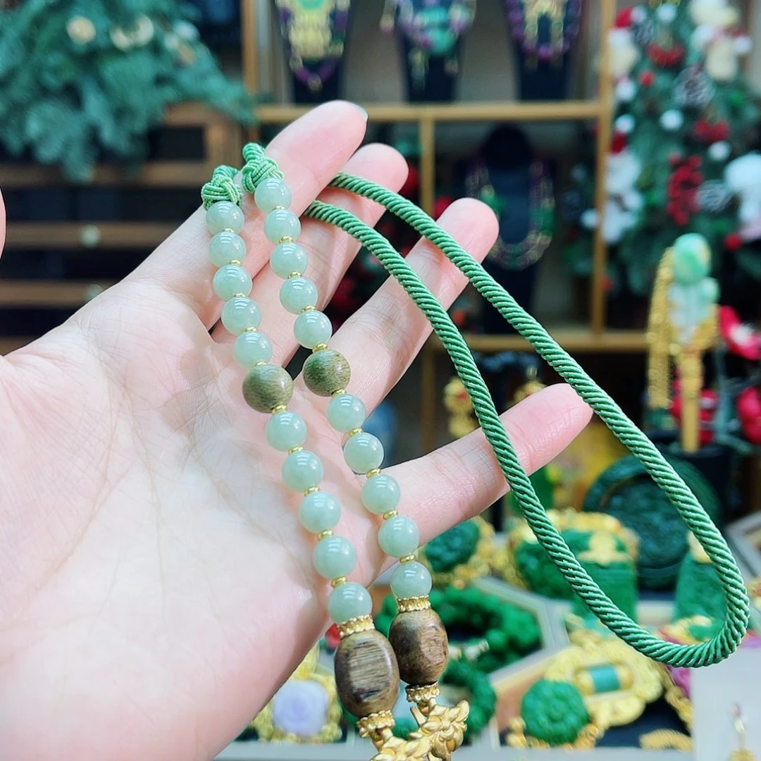 颈饰合金翡翠48小时鉴赏期1