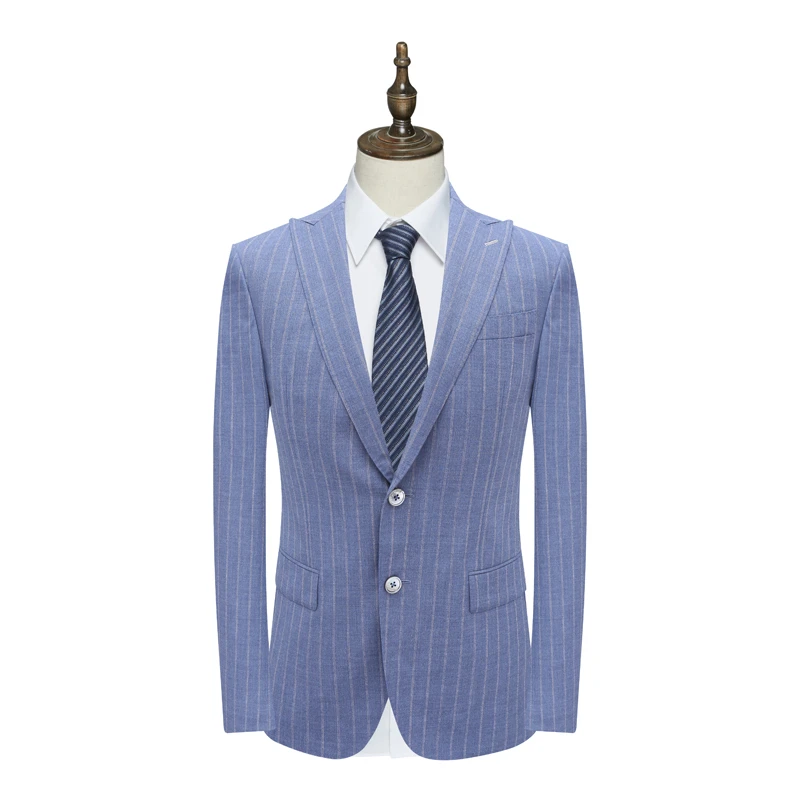 B1662鸟男式春秋西服两粒扣后中开衩商务西装 211062