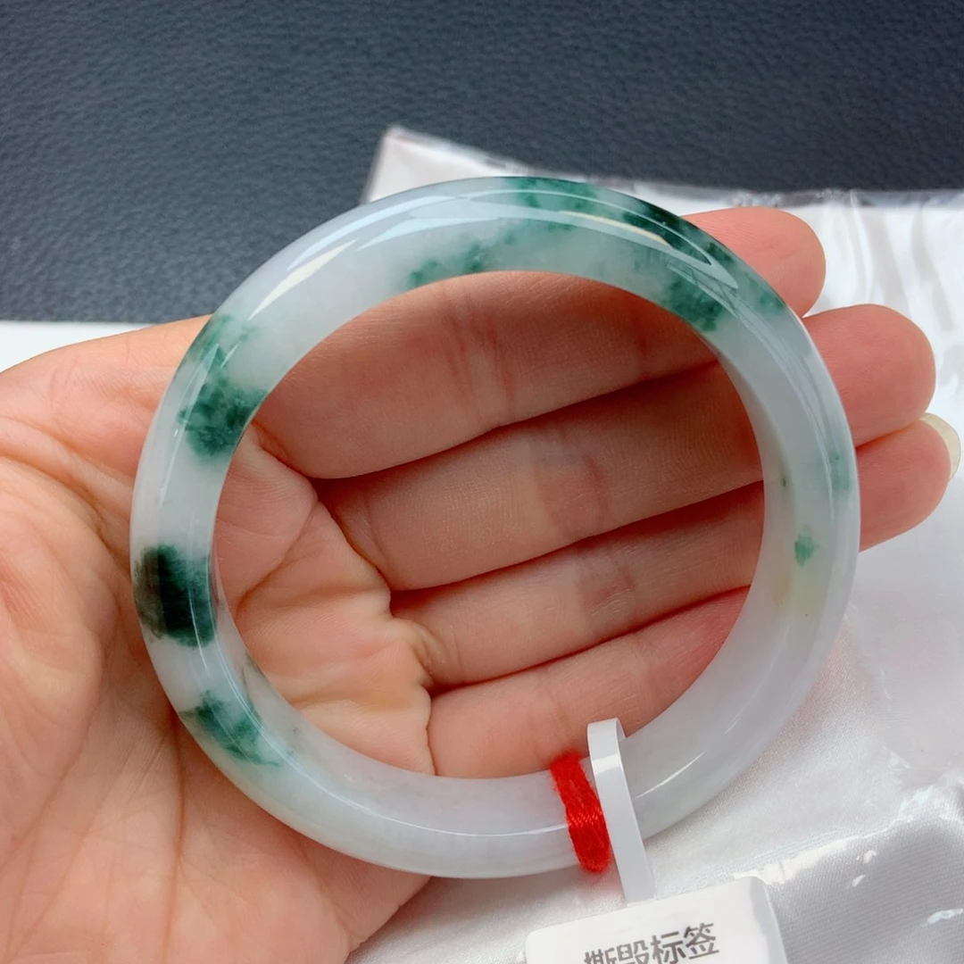 未镶嵌手镯翡翠57圈