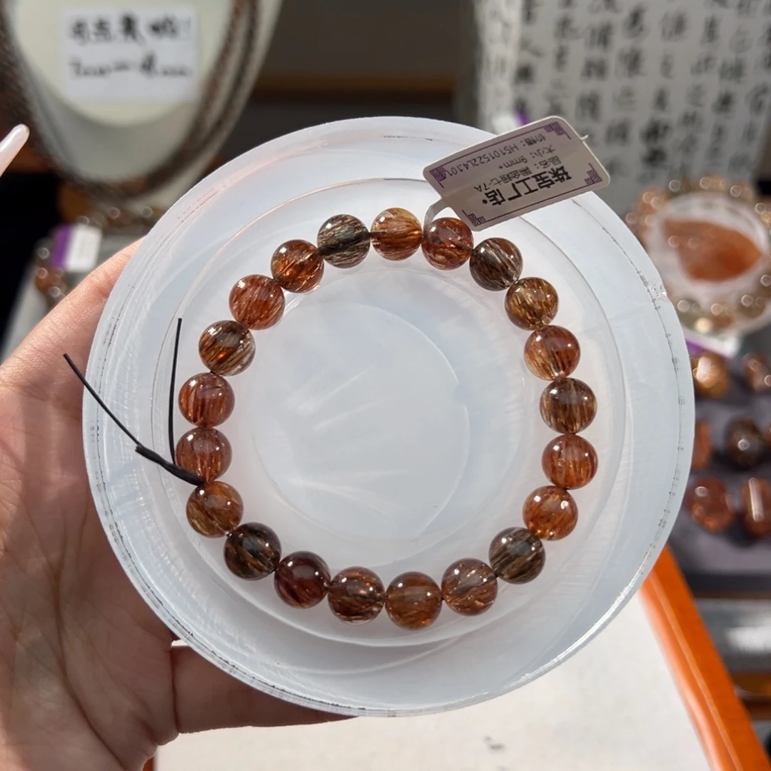 未镶嵌手链水晶9m