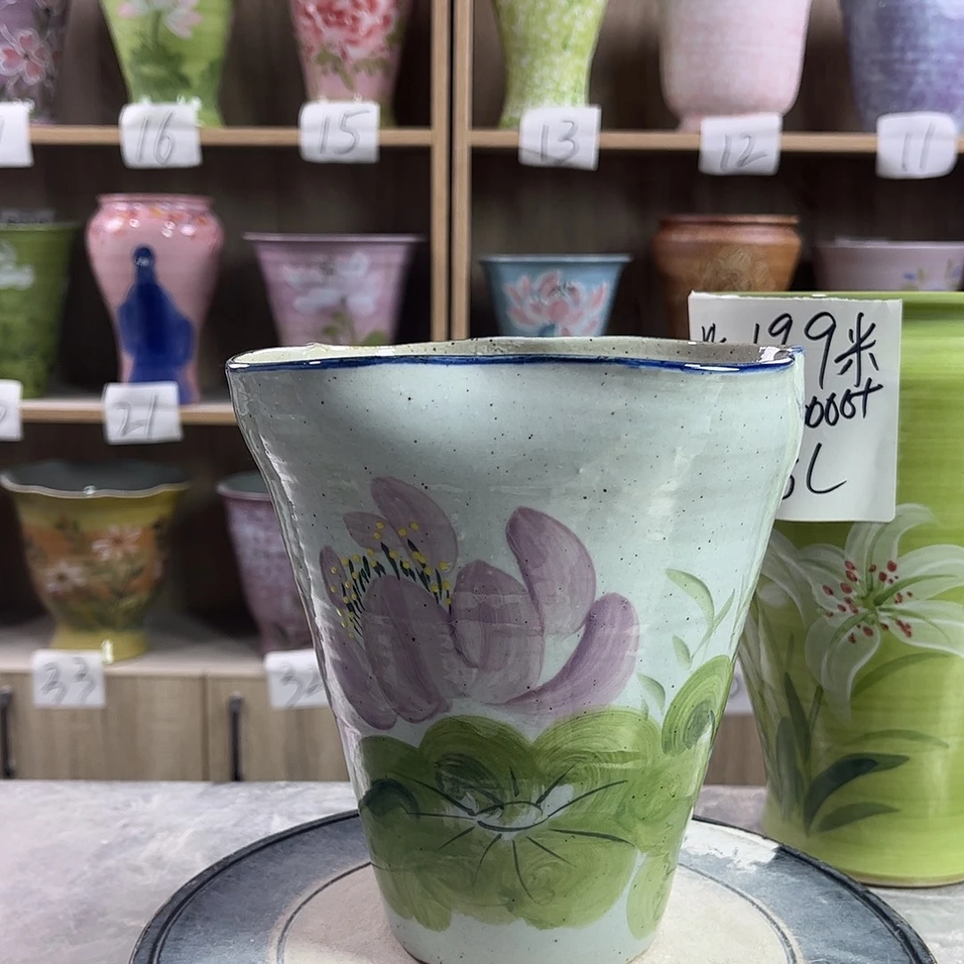 景德镇陶瓷花盆花盆