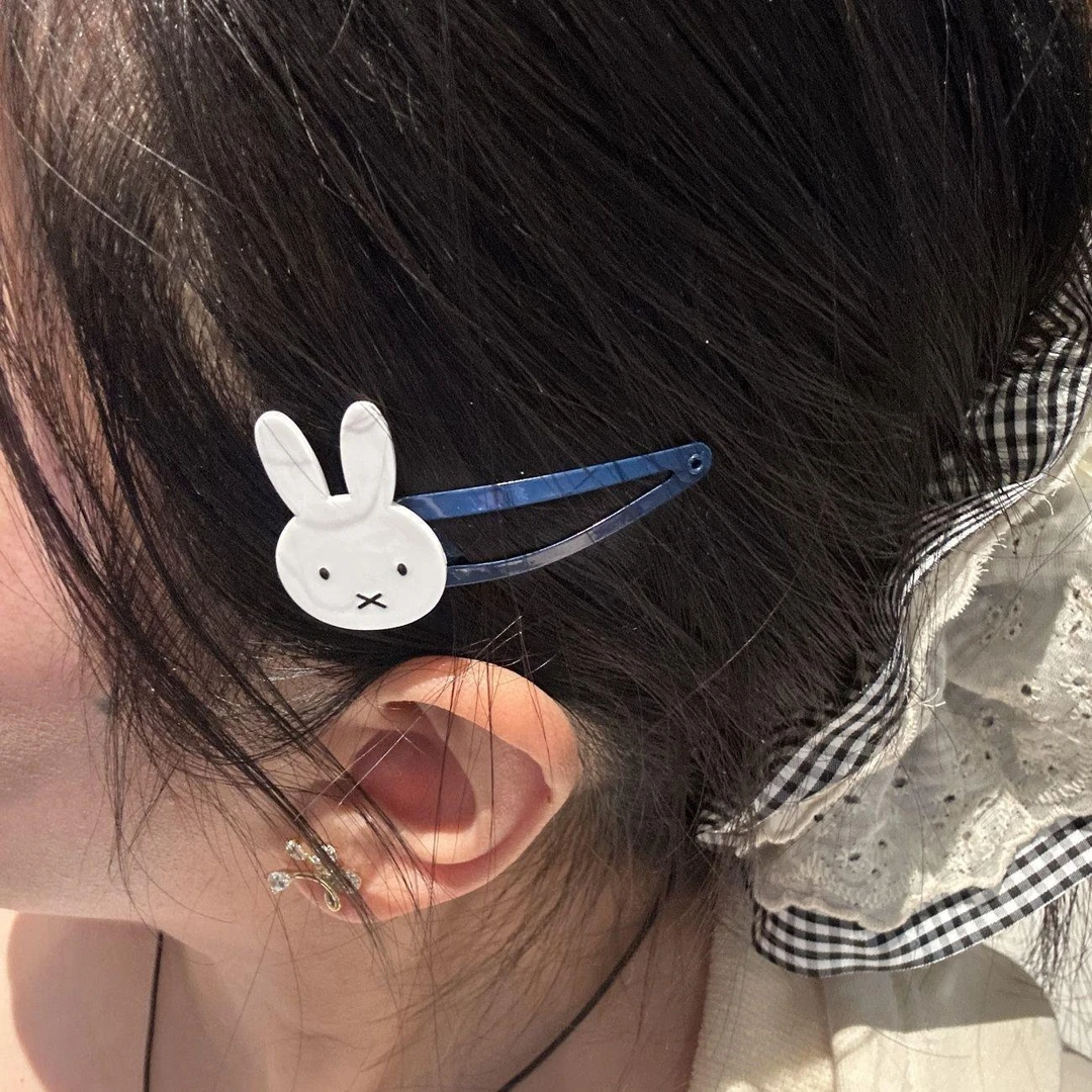 米菲可爱兔兔卡通边夹BB夹甜妹发卡少女心刘海夹侧边夹日系