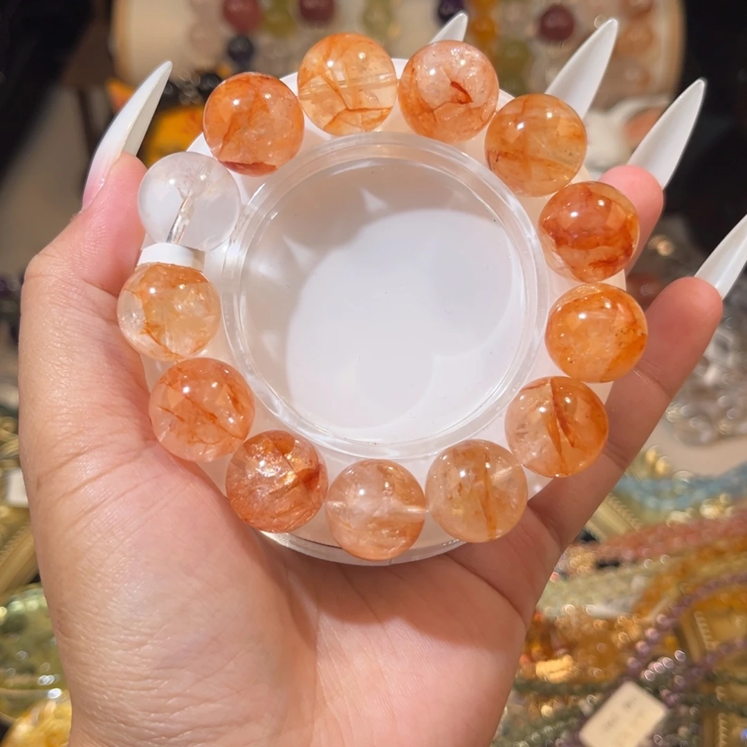 水晶未镶嵌手链手串9