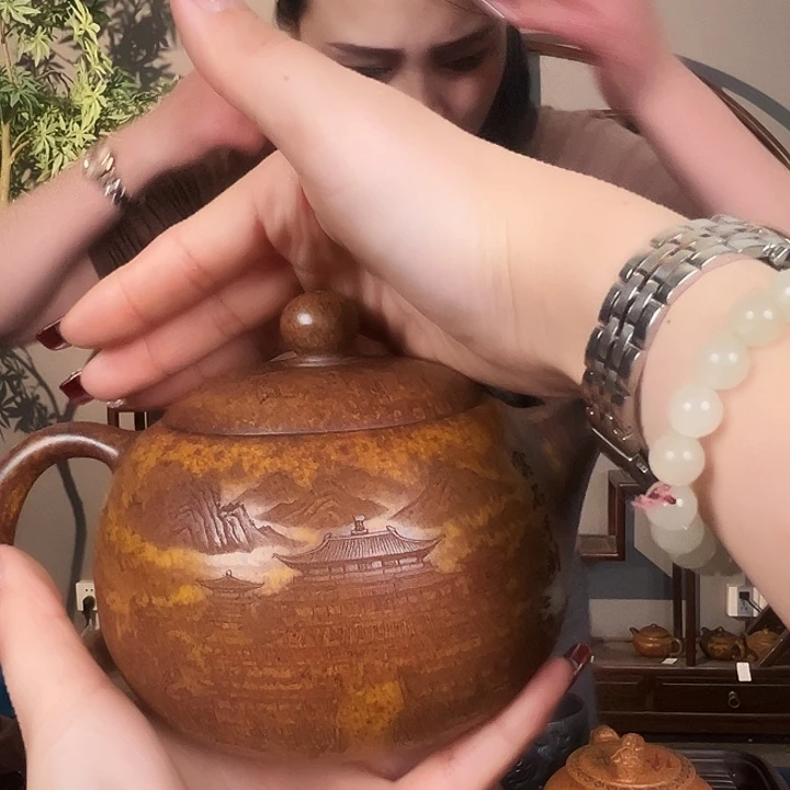 紫砂茶壶宜兴紫光堂