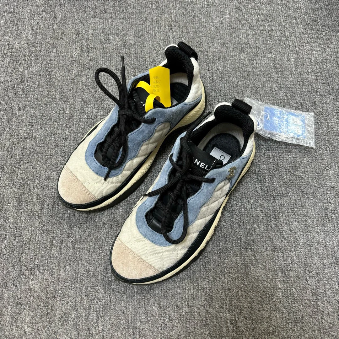 95新 Chanel/香奈儿 （有盒）简约舒适低帮生活休闲鞋  36码/7211