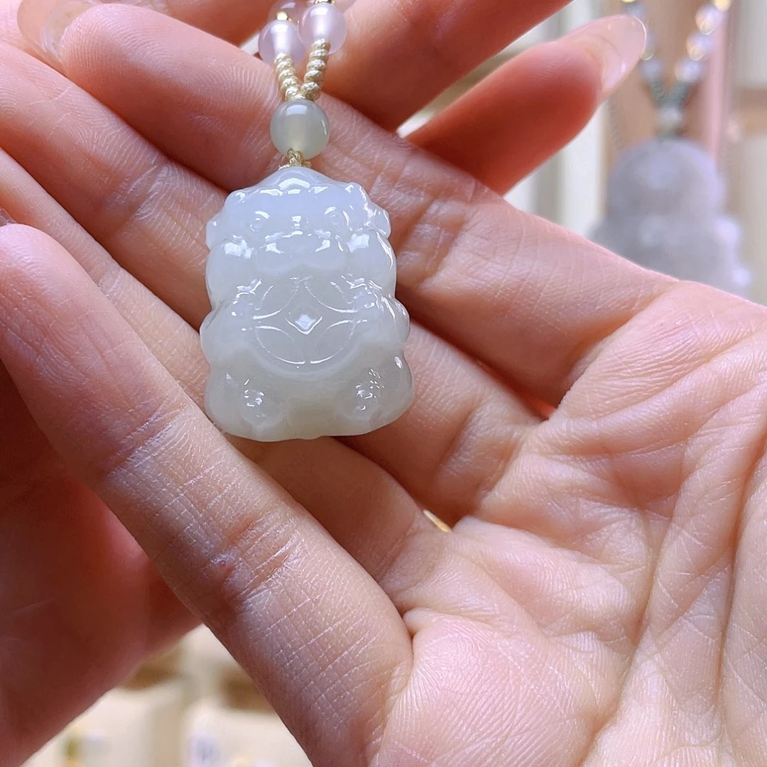 和田玉吊坠(赠链)未镶嵌刘*淼