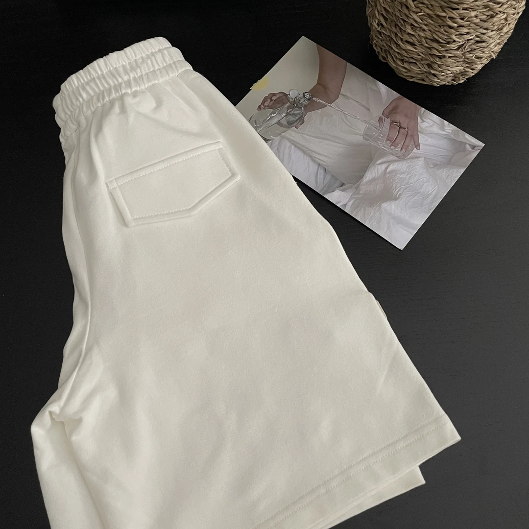 夏款男童短裤白色 0006高奢亲子系