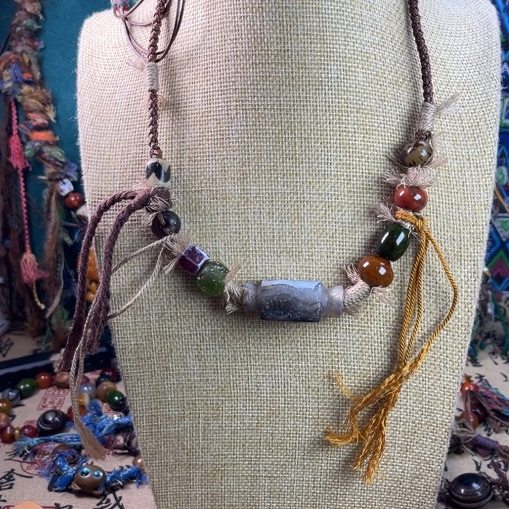 玛瑙/玉髓未镶嵌颈饰