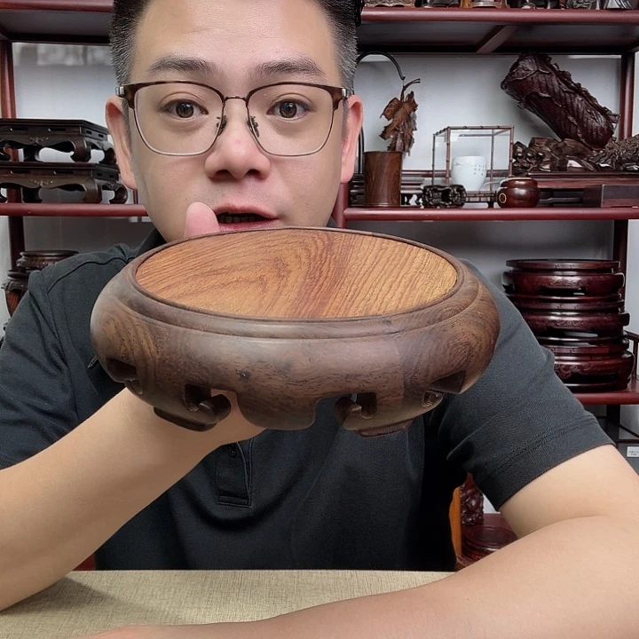 黑檀木工艺品底座
