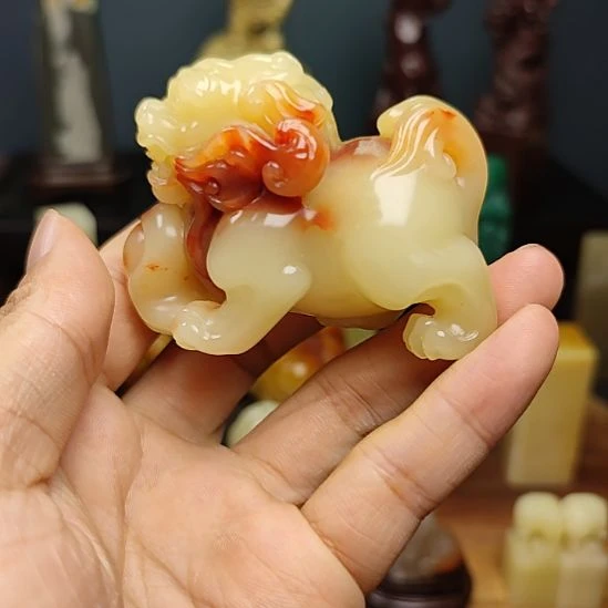 寿山石手把件手把件