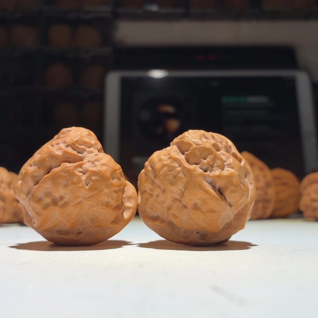 ᅠ***意文玩核桃把件蛤蟆头38