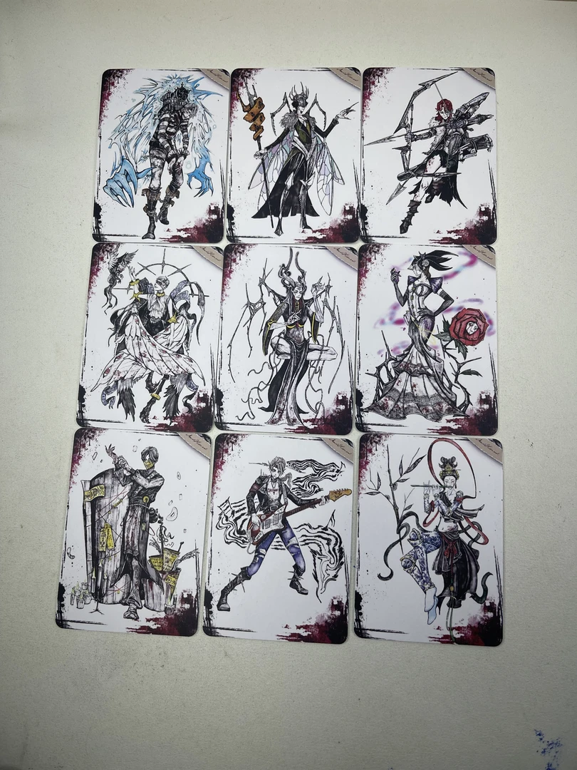 【银耳【平拆/活卡】第五同人原创反转之境卡牌盲盒（代拆）