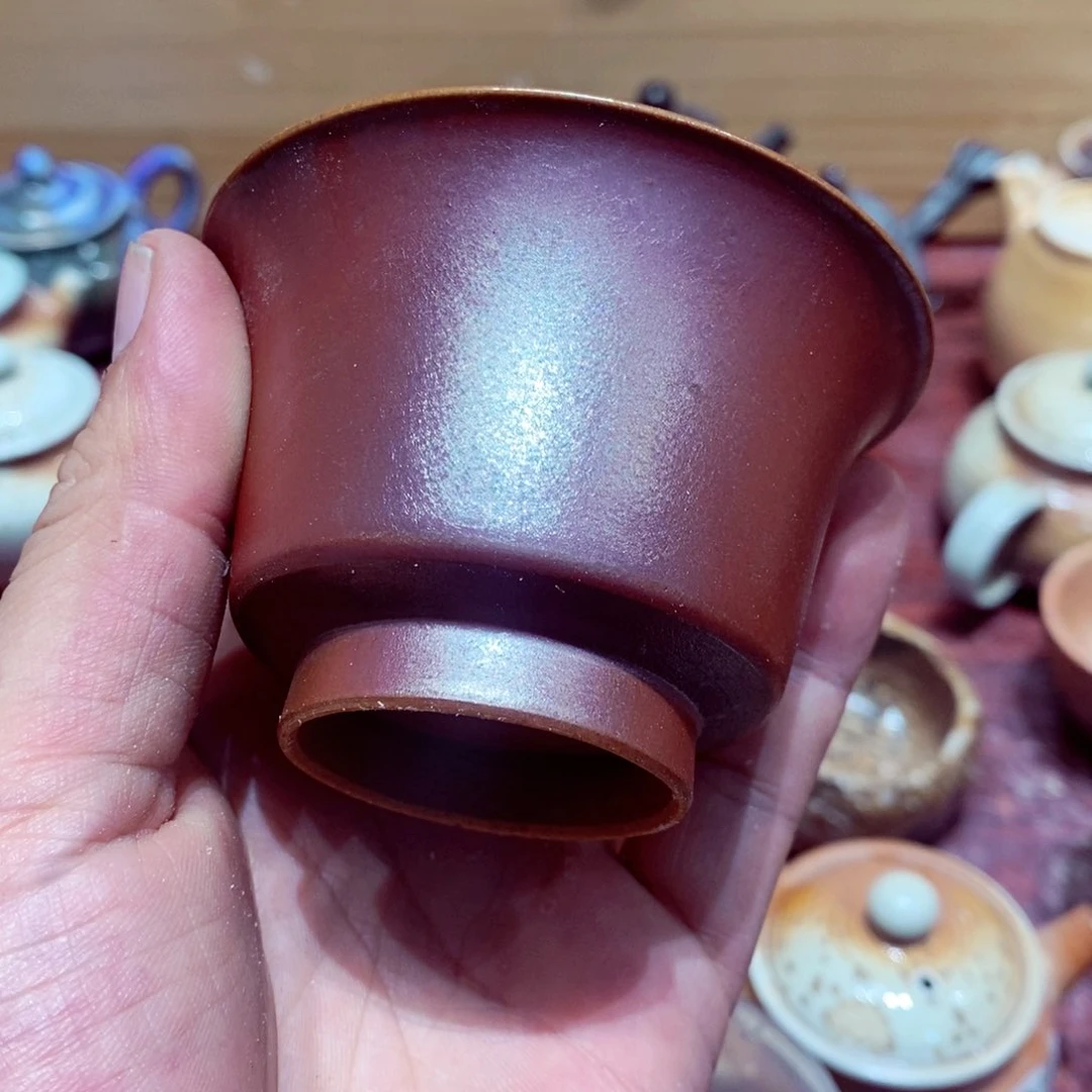柴烧茶具陶瓷杯子
