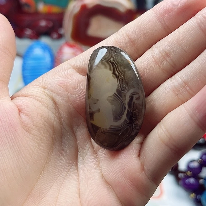 未镶嵌耳饰玛瑙/玉髓