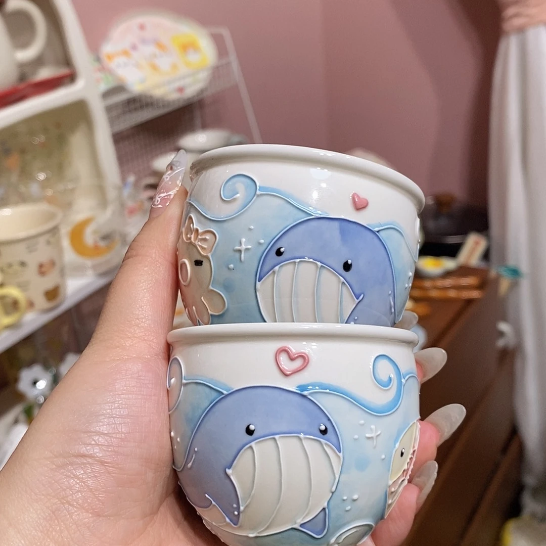 钛合金景德镇手作系列一对