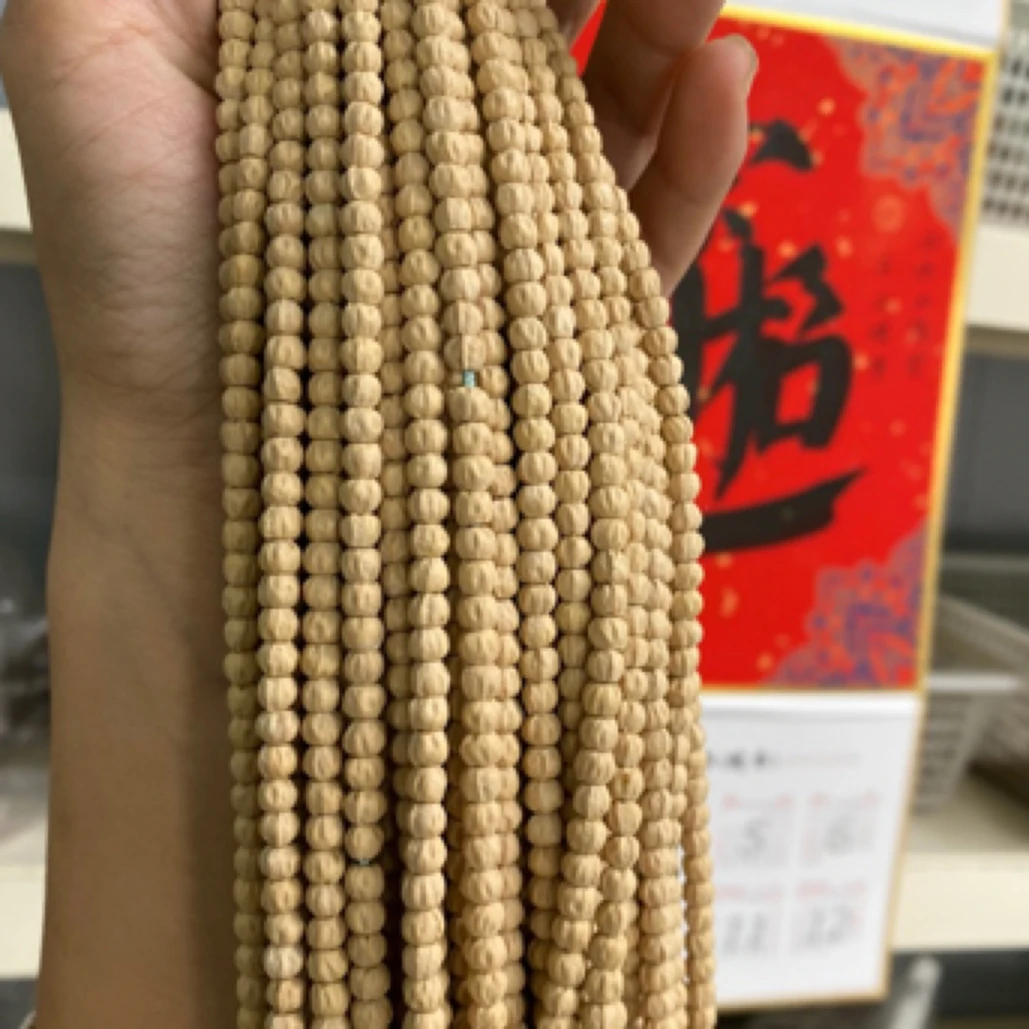 《玉化籽》莲花金豆柏香脖挂