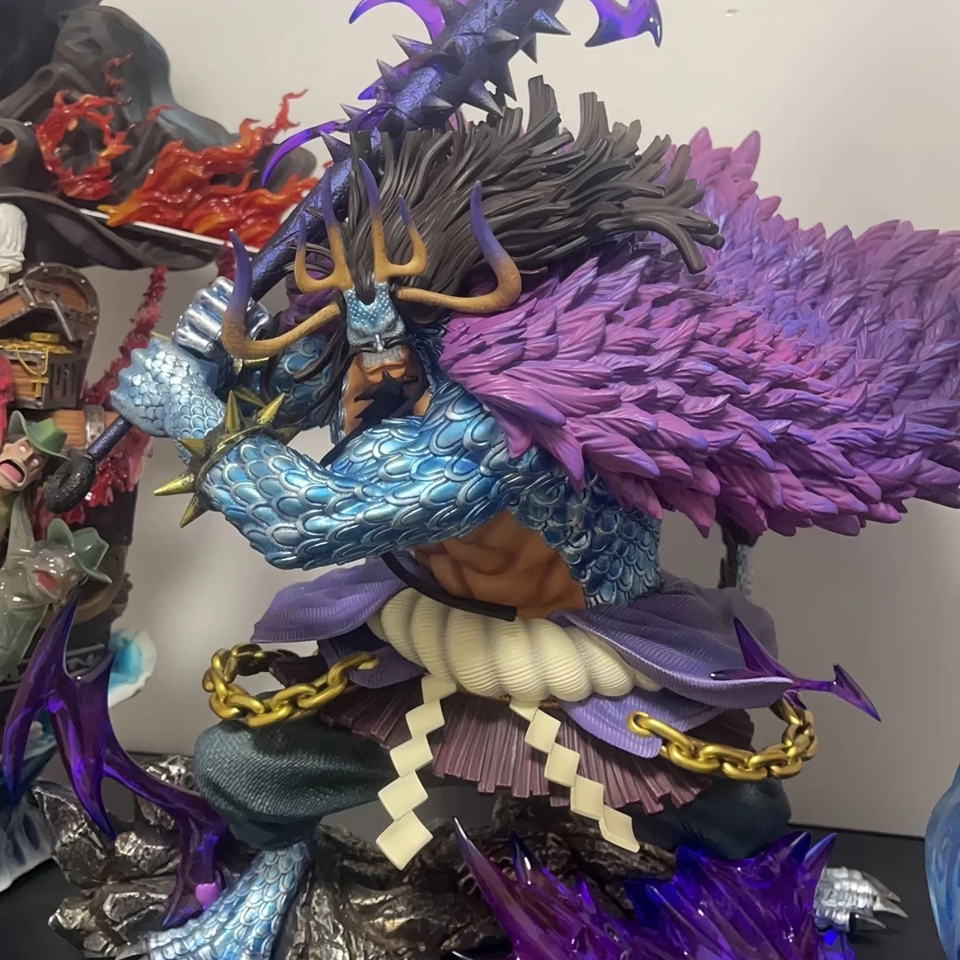 海贼王 LX霸海凯多 兽人形态凯多GK手办模型雕像摆件