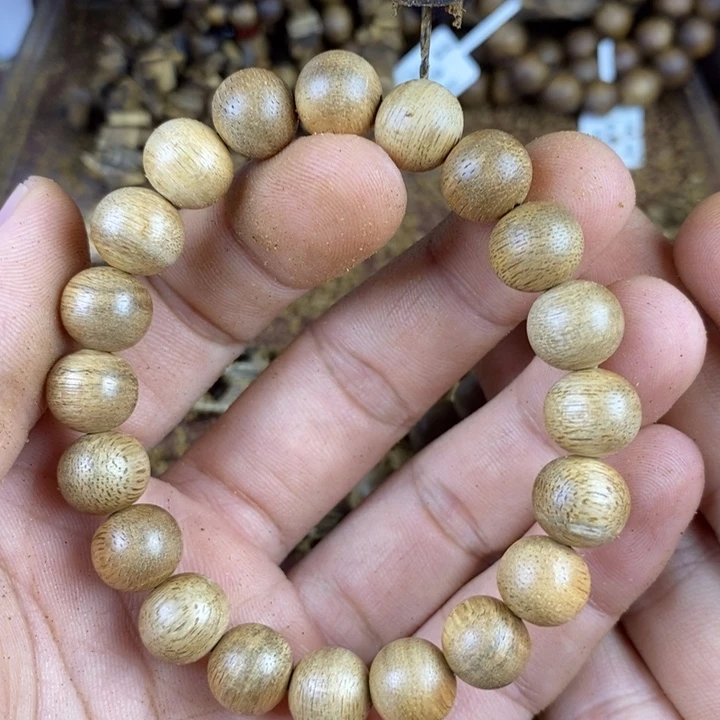 沉香沉香碎屑➕天然野马尼涝单圈10mm