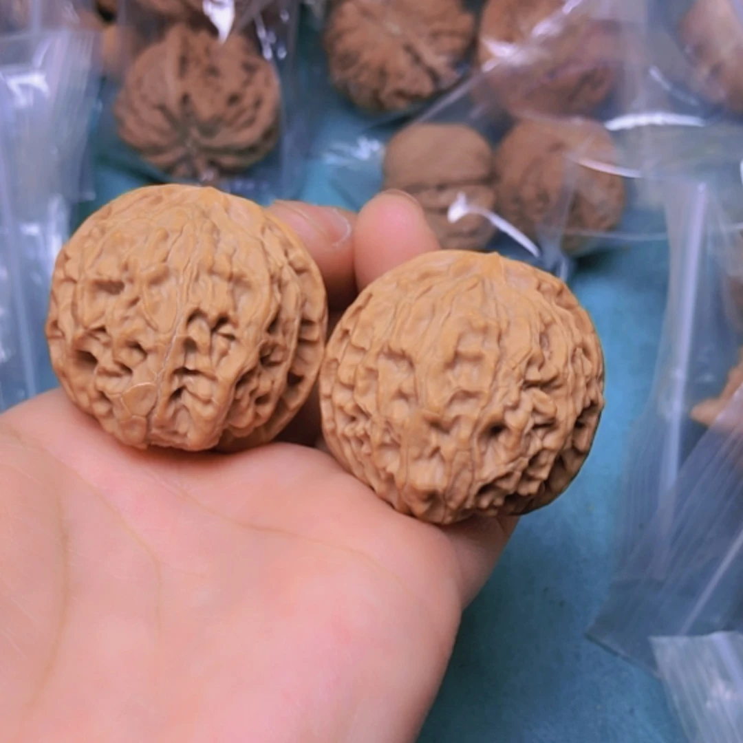 【闪购商品】摆件核桃37苹果修尖