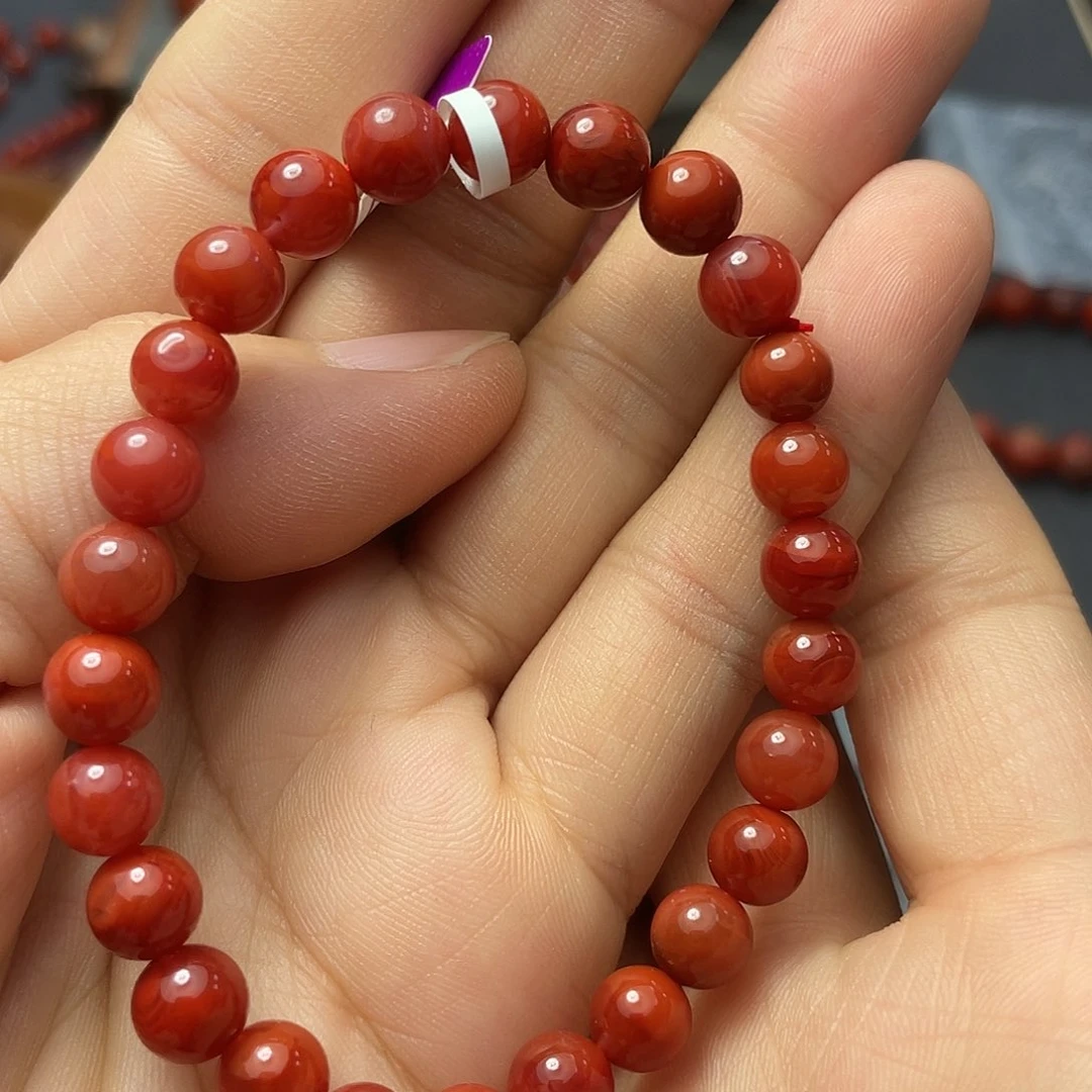 未镶嵌手串南红玛瑙7