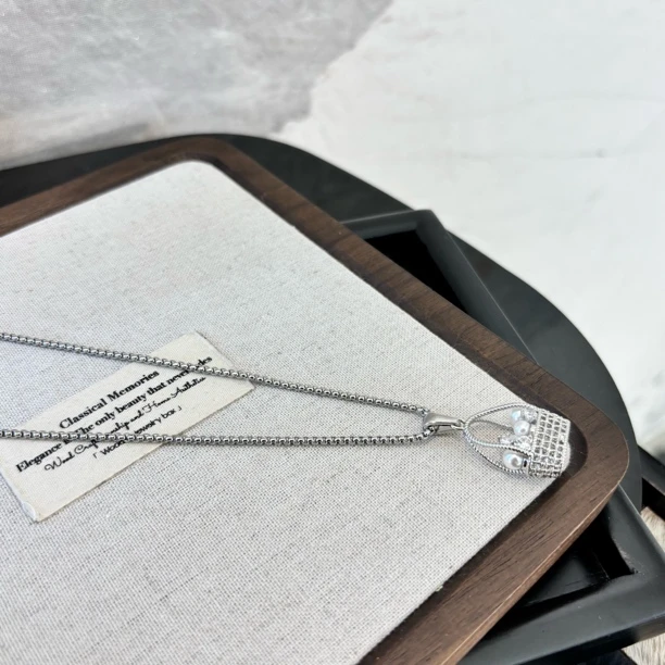 铜合金项链 菜篮子项链XL2660