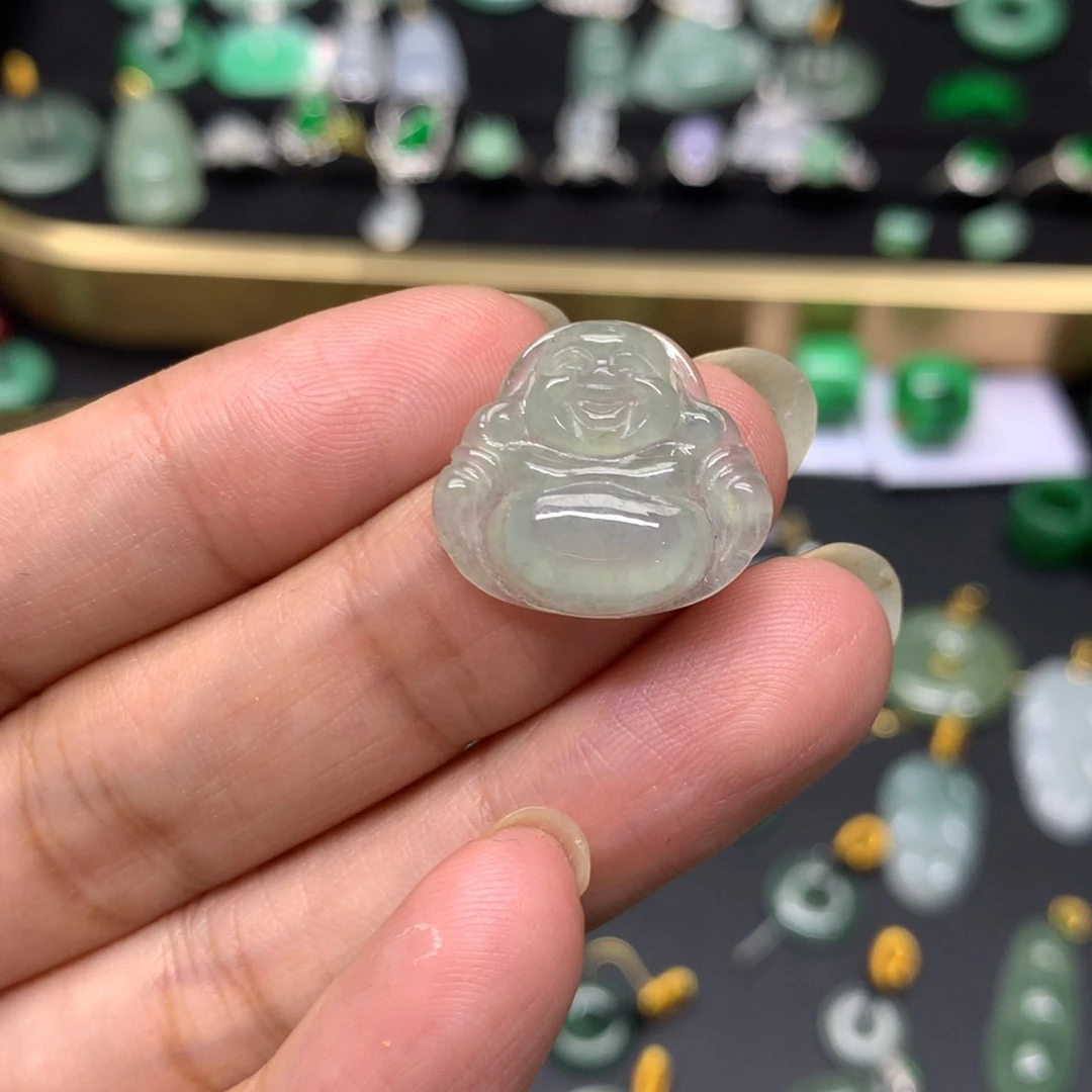 吊坠(不含链)未镶嵌翡翠有纹裂