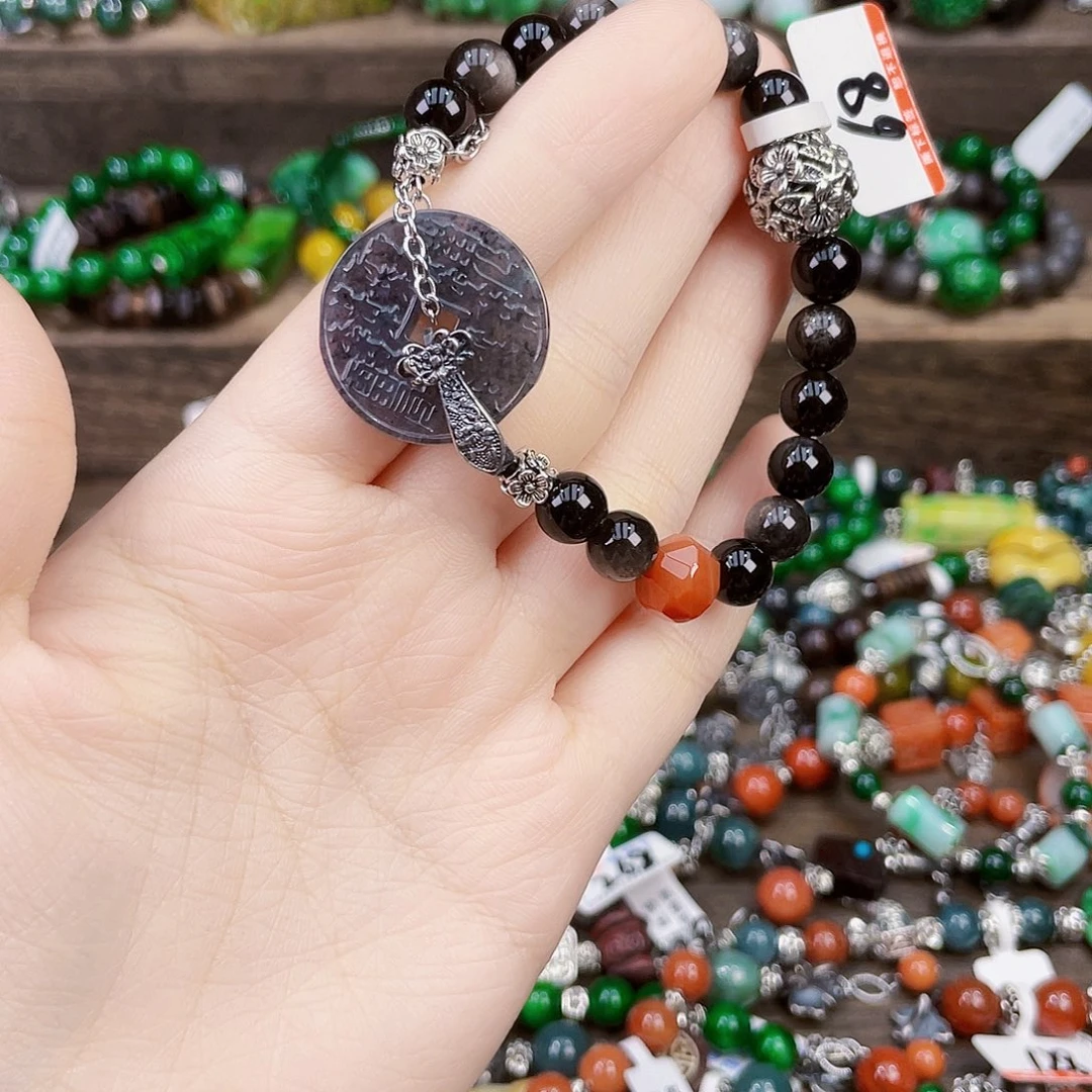 未镶嵌手链翡翠手链