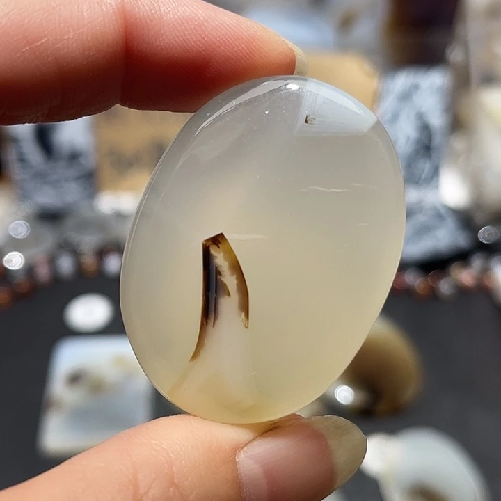 玛瑙/玉髓未镶嵌吊坠(不含链)