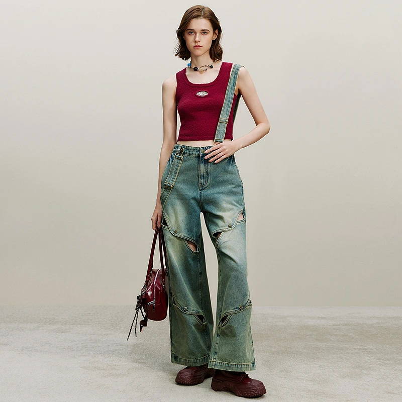 【商场同款】PHORM2025秋装新款牛仔裤N31123536