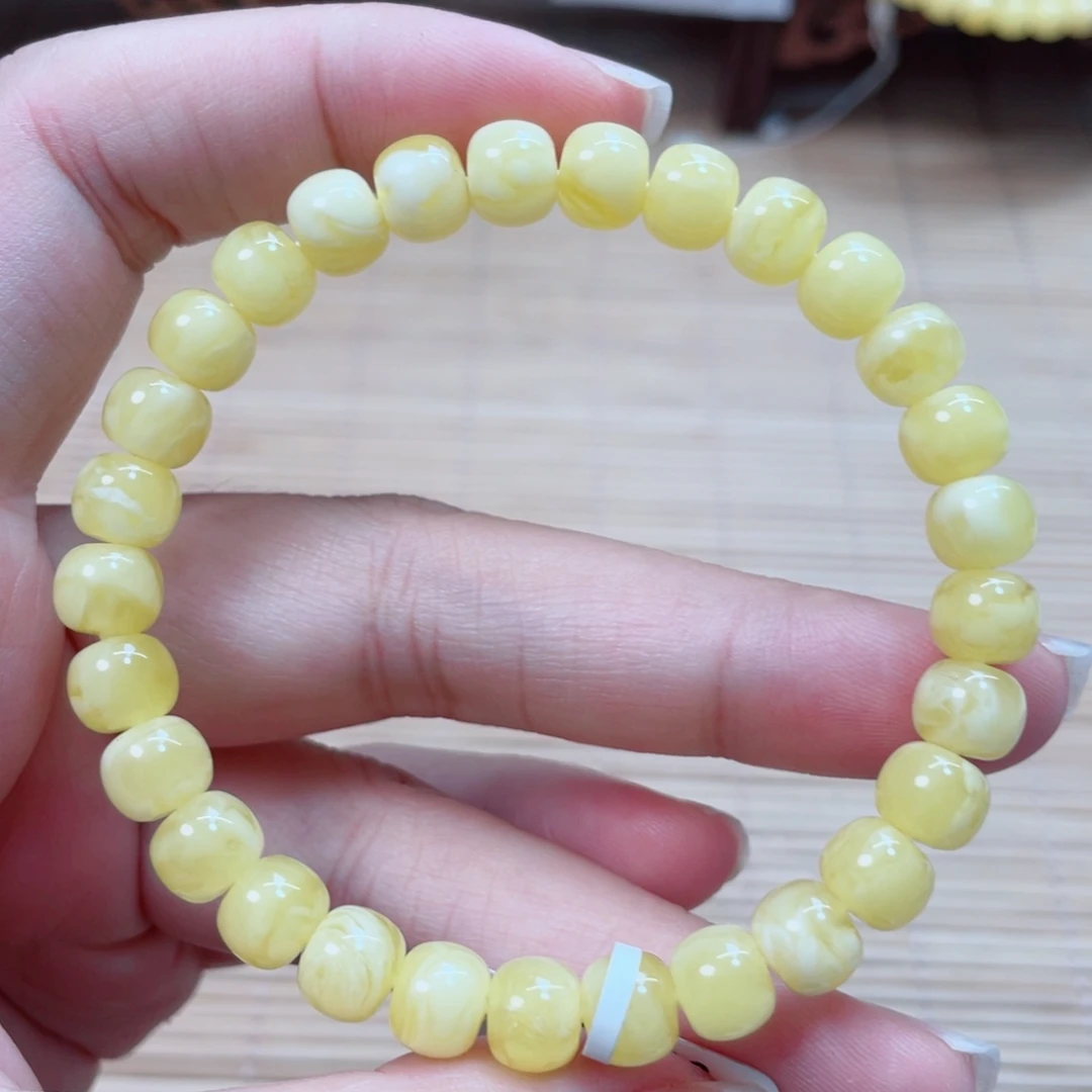 蜜蜡未镶嵌手串蜜蜡