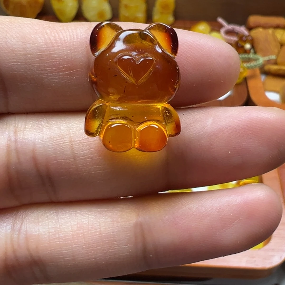 未镶嵌吊坠(不含链)琥珀