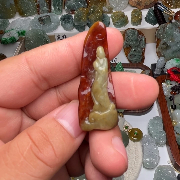 颈饰未镶嵌翡翠悟道