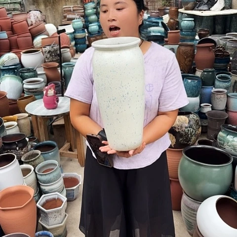 口17高40一个盆子。
