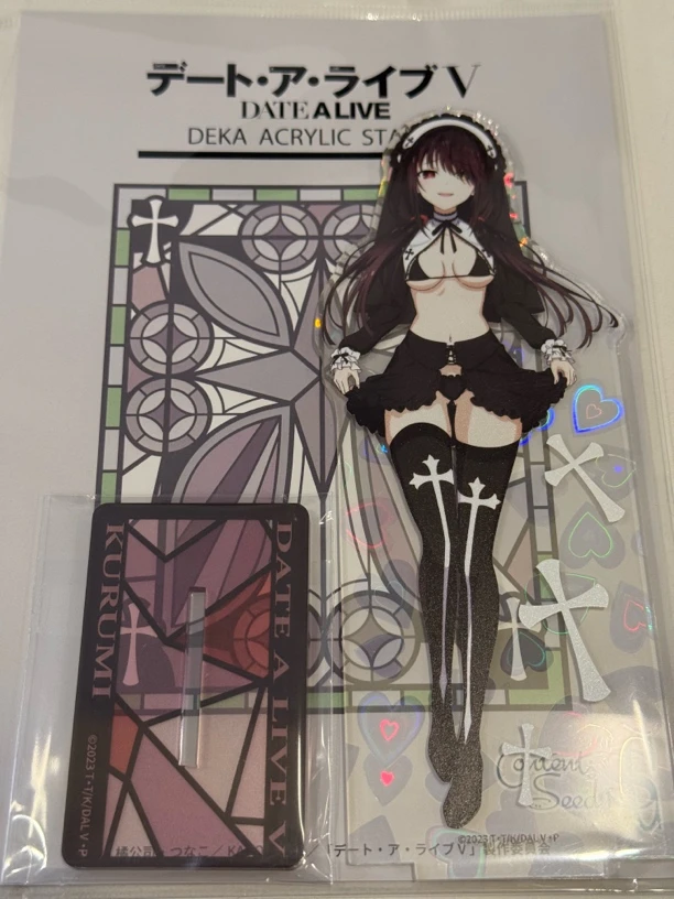 约会大作战 gamers联动 修女泳装风狂三立牌