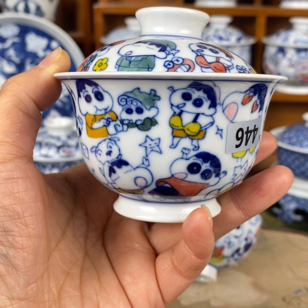 瓷片景德镇陶瓷手绘茶器446