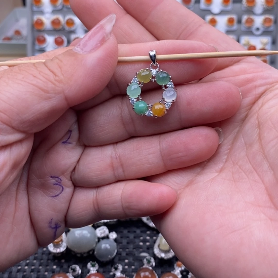 未镶嵌戒指翡翠普***～缅甸